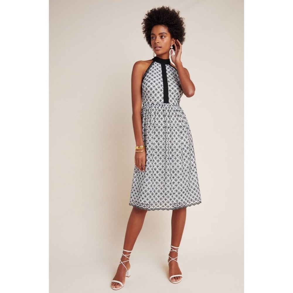 Anthropologie Eri + Ali Ninetta Lace Mini Dress